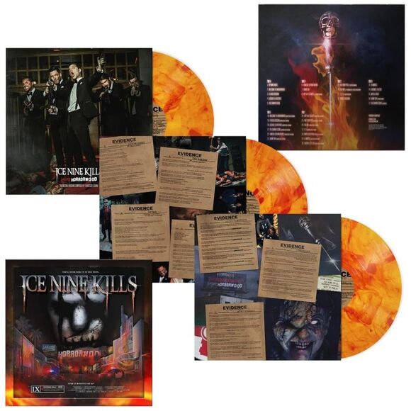 Ice Nine Kills - Welcome To Horrorwood: Under FireOrange/Red Splatter 3 LP